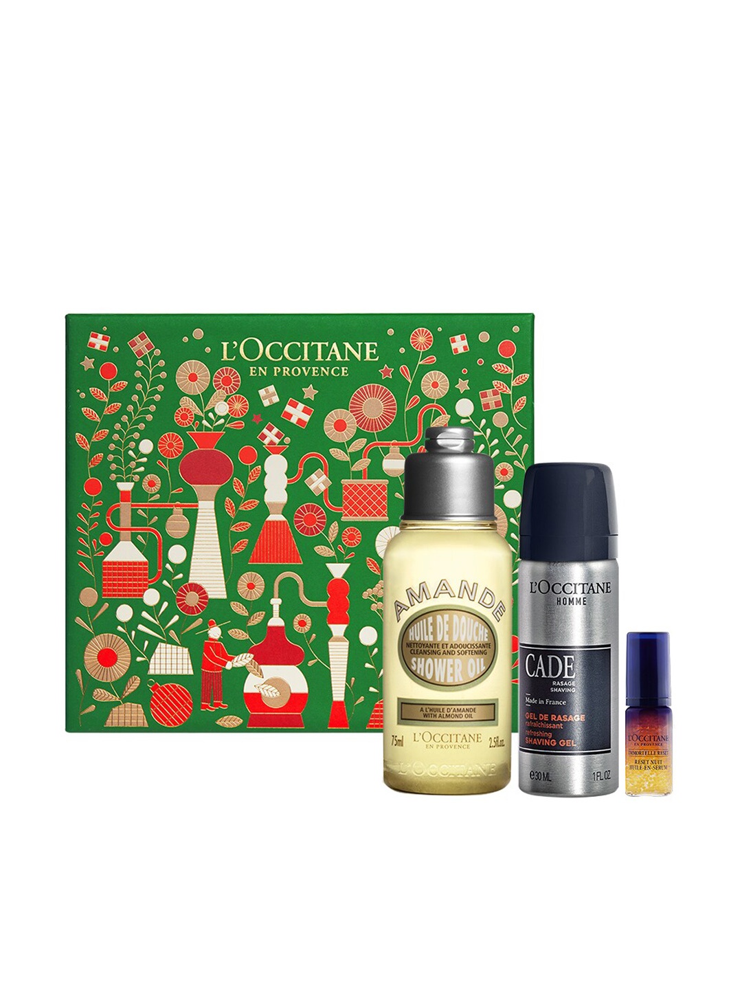 

LOccitane en Provence Men Mini Bath & Body Travel Kit, Yellow