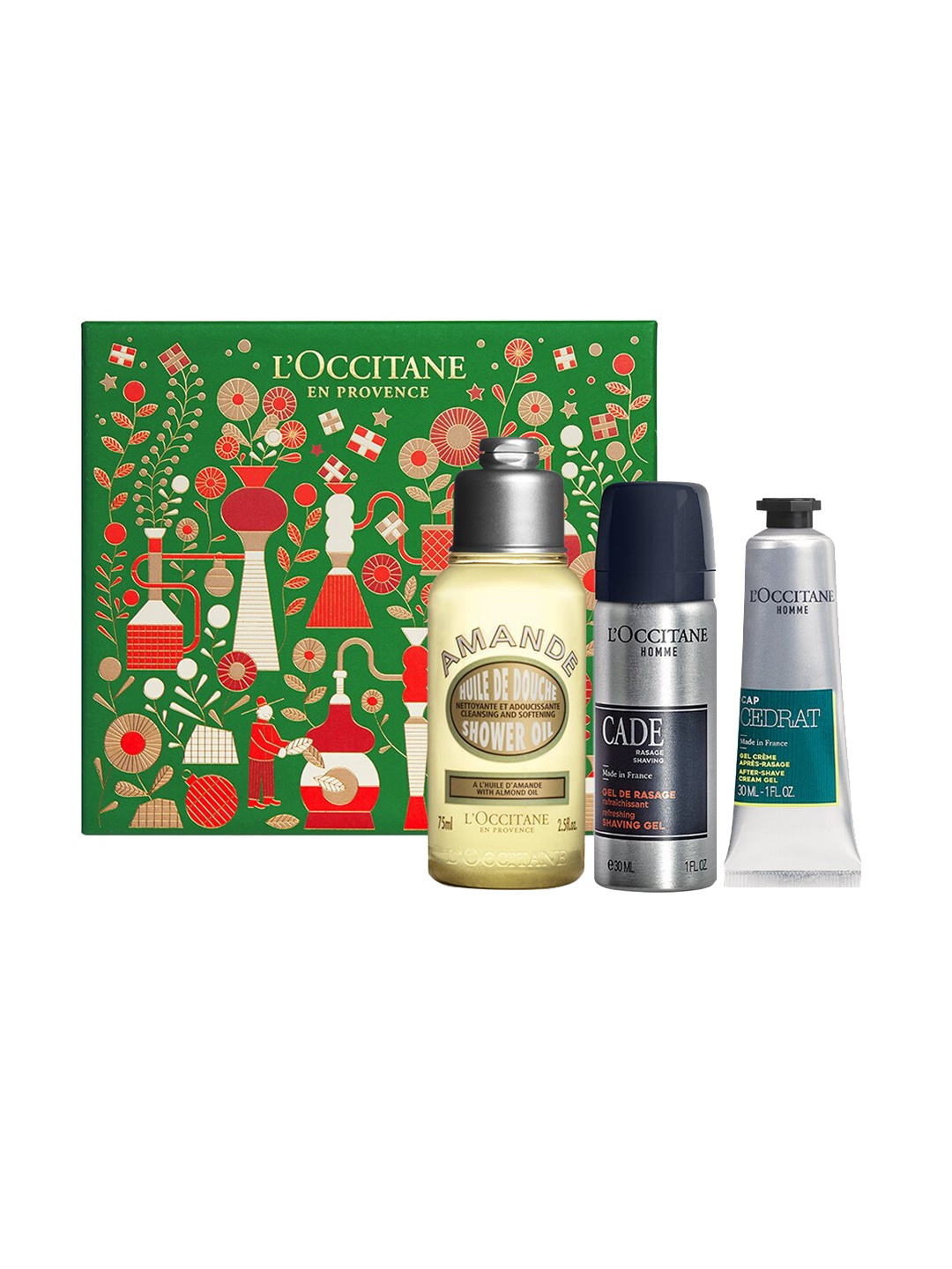 

LOccitane en Provence Men Refreshing Travel Set - 3 Pcs, Yellow