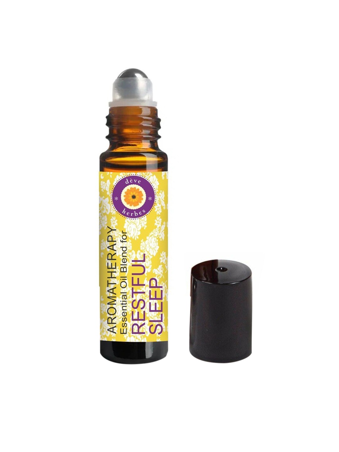 

Deve Herbes Aromatherapy Essential Oil Blend For Restful Sleep - 10 ml, Yellow