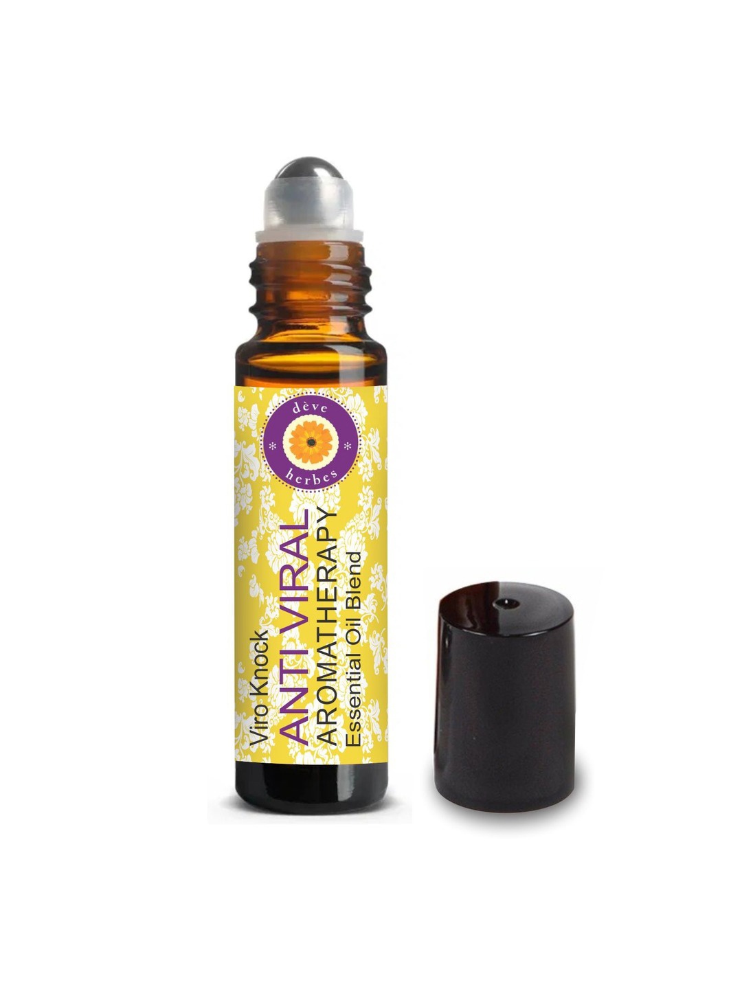 

Deve Herbes Anti Viral Aromatherapy Essential Oil Blend To Fight Against Viruses - 10 ml, Yellow
