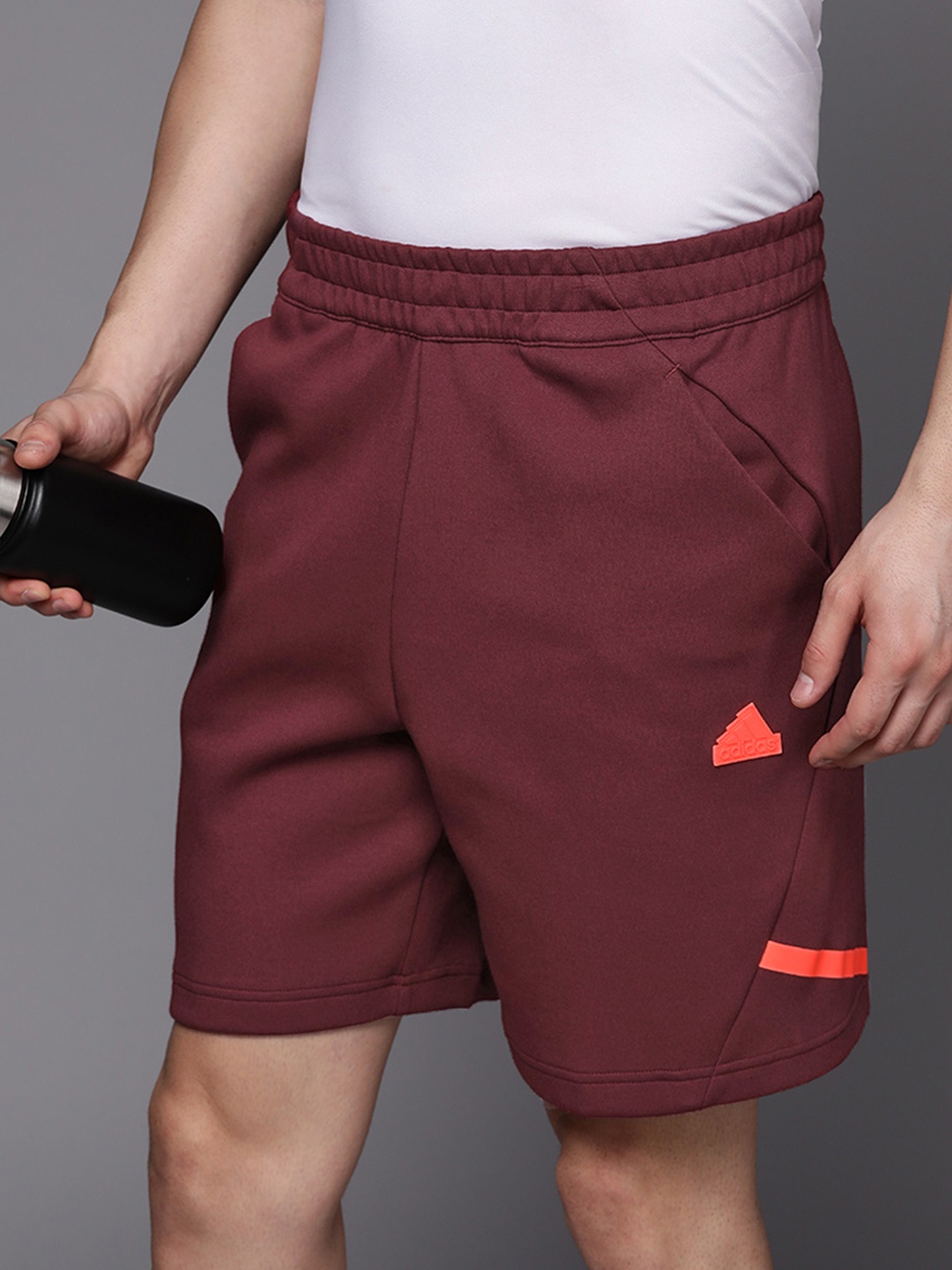 

ADIDAS Men Designed 4-Gameday Sports Shorts, Burgundy