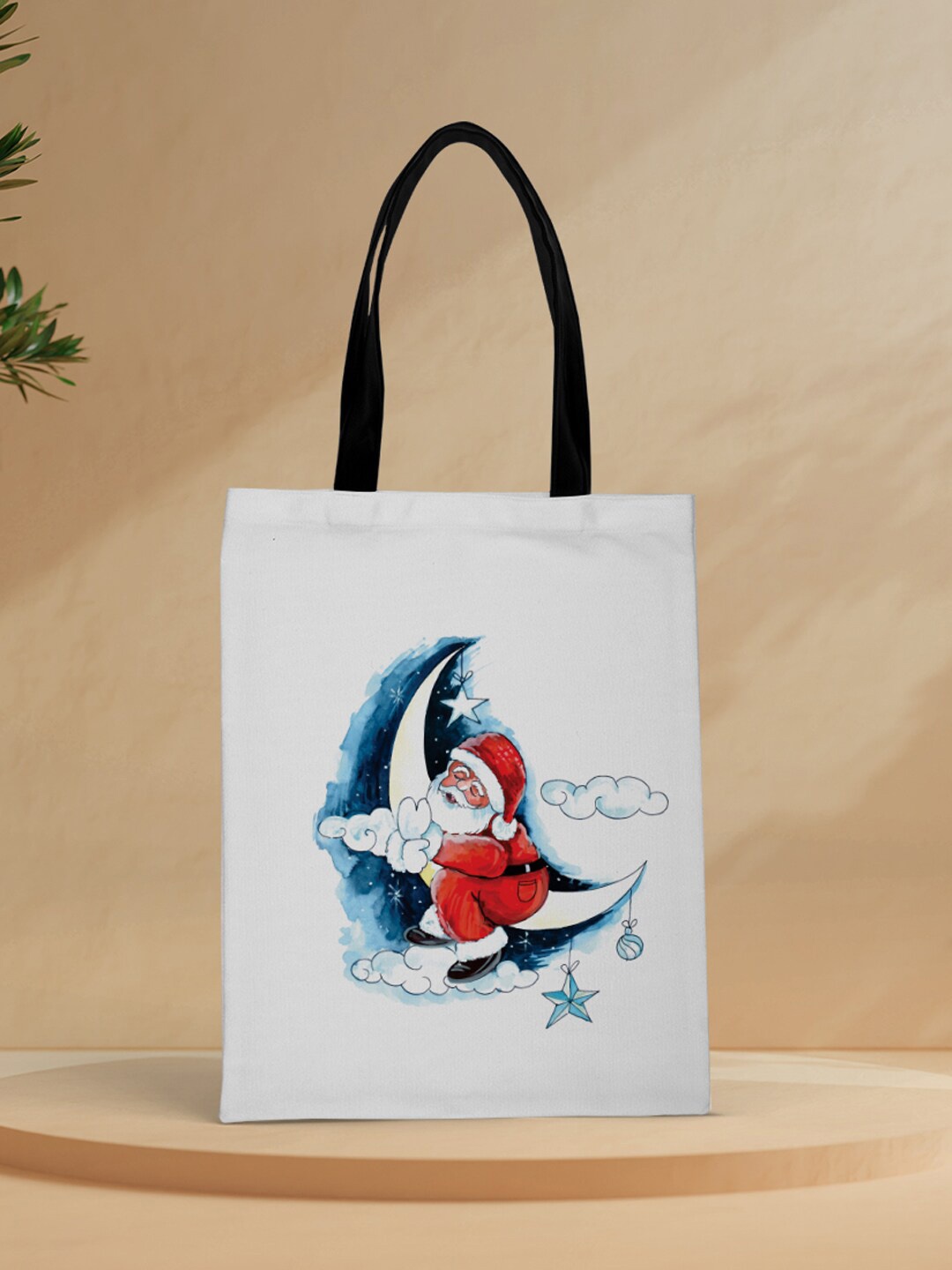 

Crazy Corner Printed Shopper Tote Bag, White