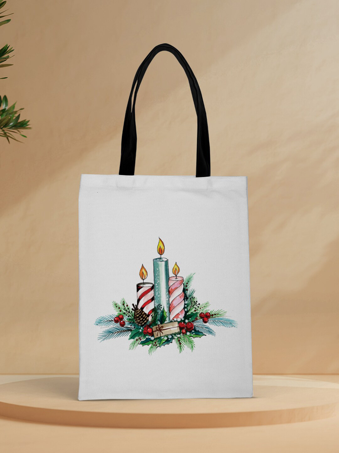 

Crazy Corner Printed Oversized Shopper Tote Bag, White