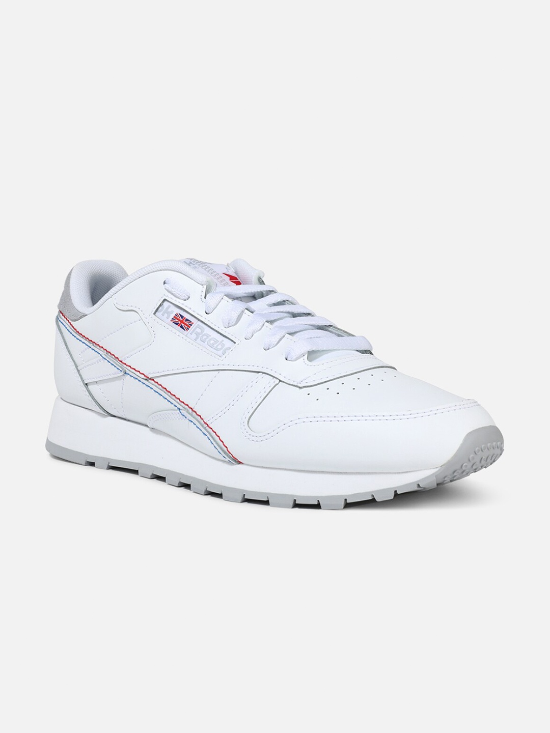 

Reebok Classic Men Leather Running Non-Marking Shoes, White