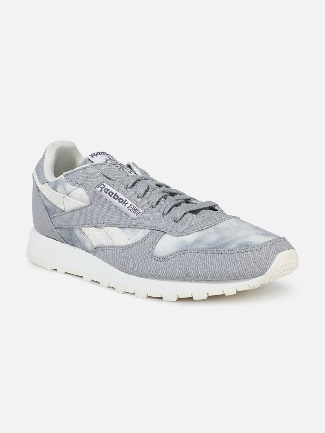 

Reebok Classic Men Rbk Classics Classic Leather Grow Running Shoes, Grey