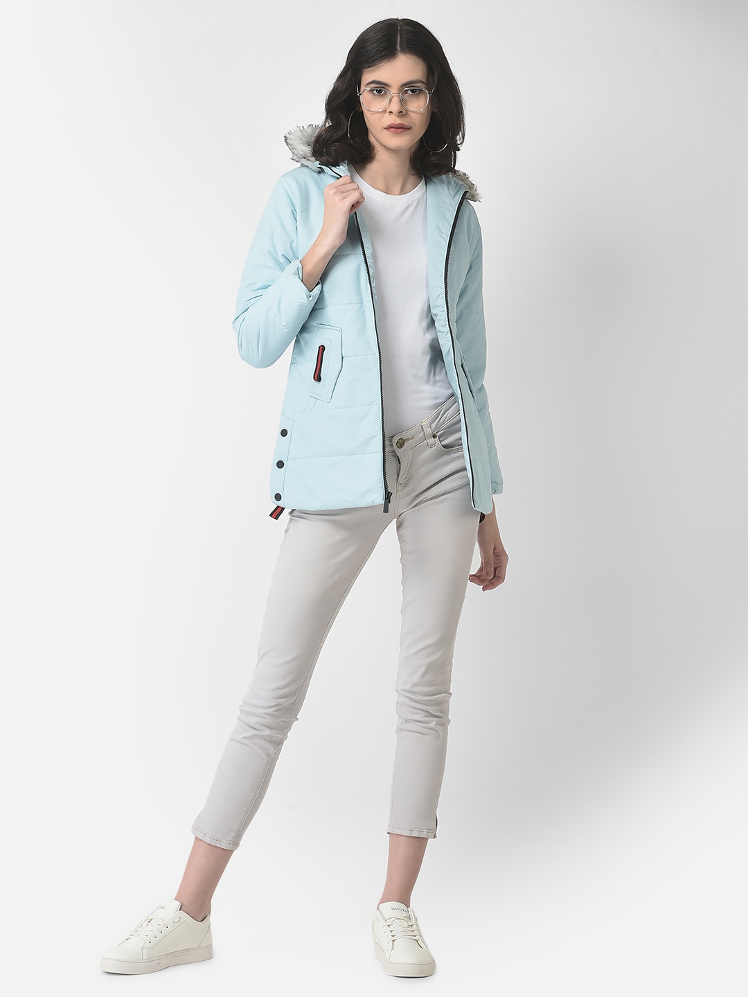

Crimsoune Club Women Lightweight Longline Padded Jacket, Blue
