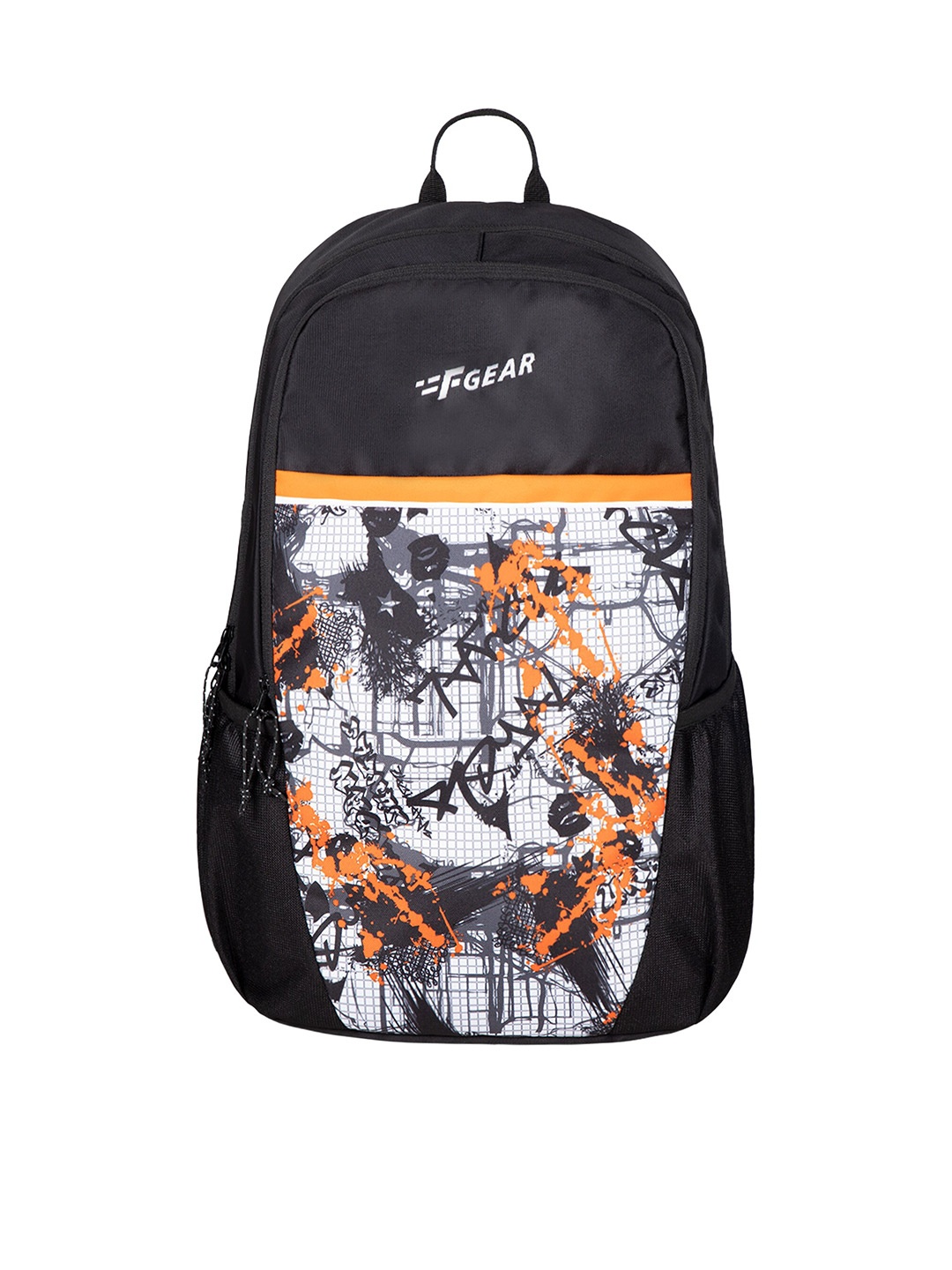 

F Gear Unisex Graphic Backpack, Black