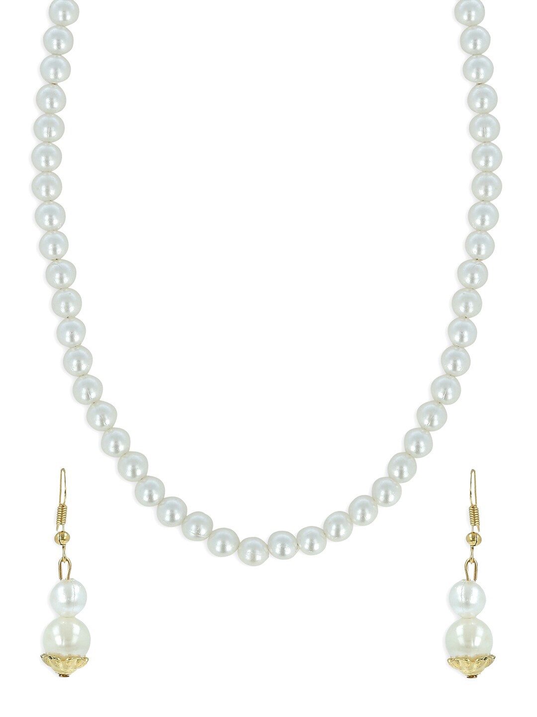

AKSHARA Girls Gold Plated Beaded Jewellery Set