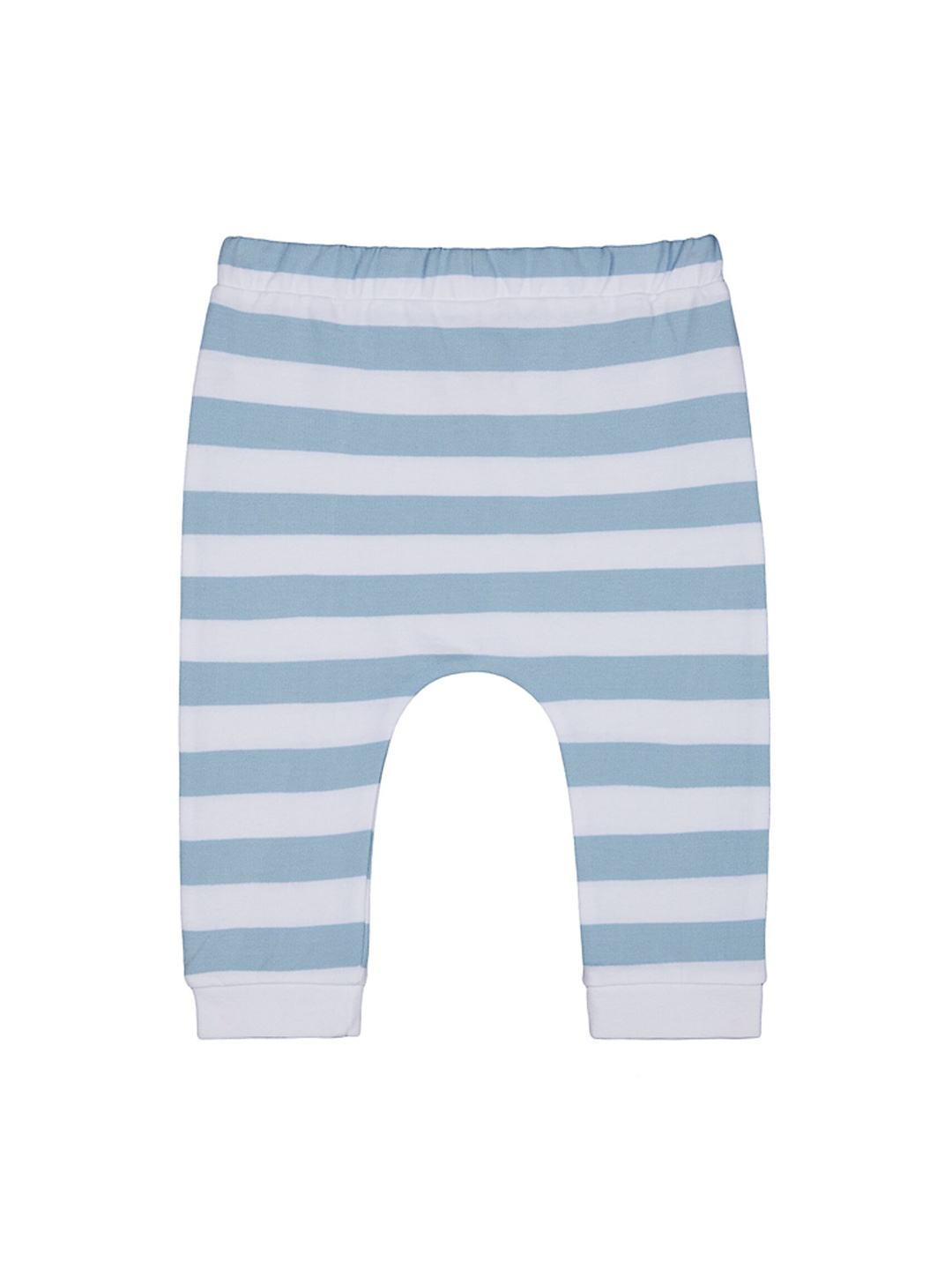 

mothercare Infant Boys Striped Cotton Joggers, Blue