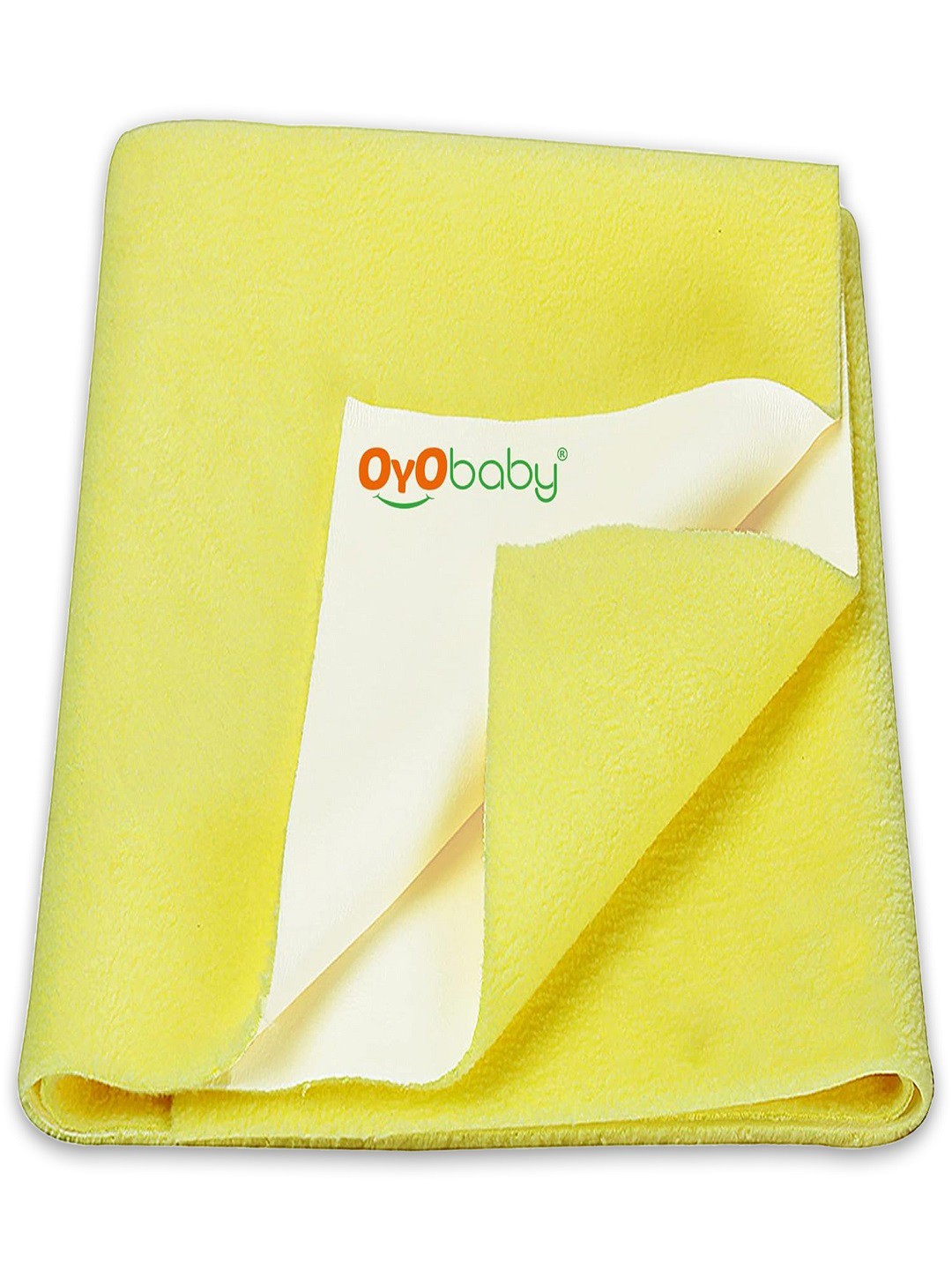 

OyO Baby Yellow Waterproof & Baby Dry Sheet Polycotton Mattress Protector