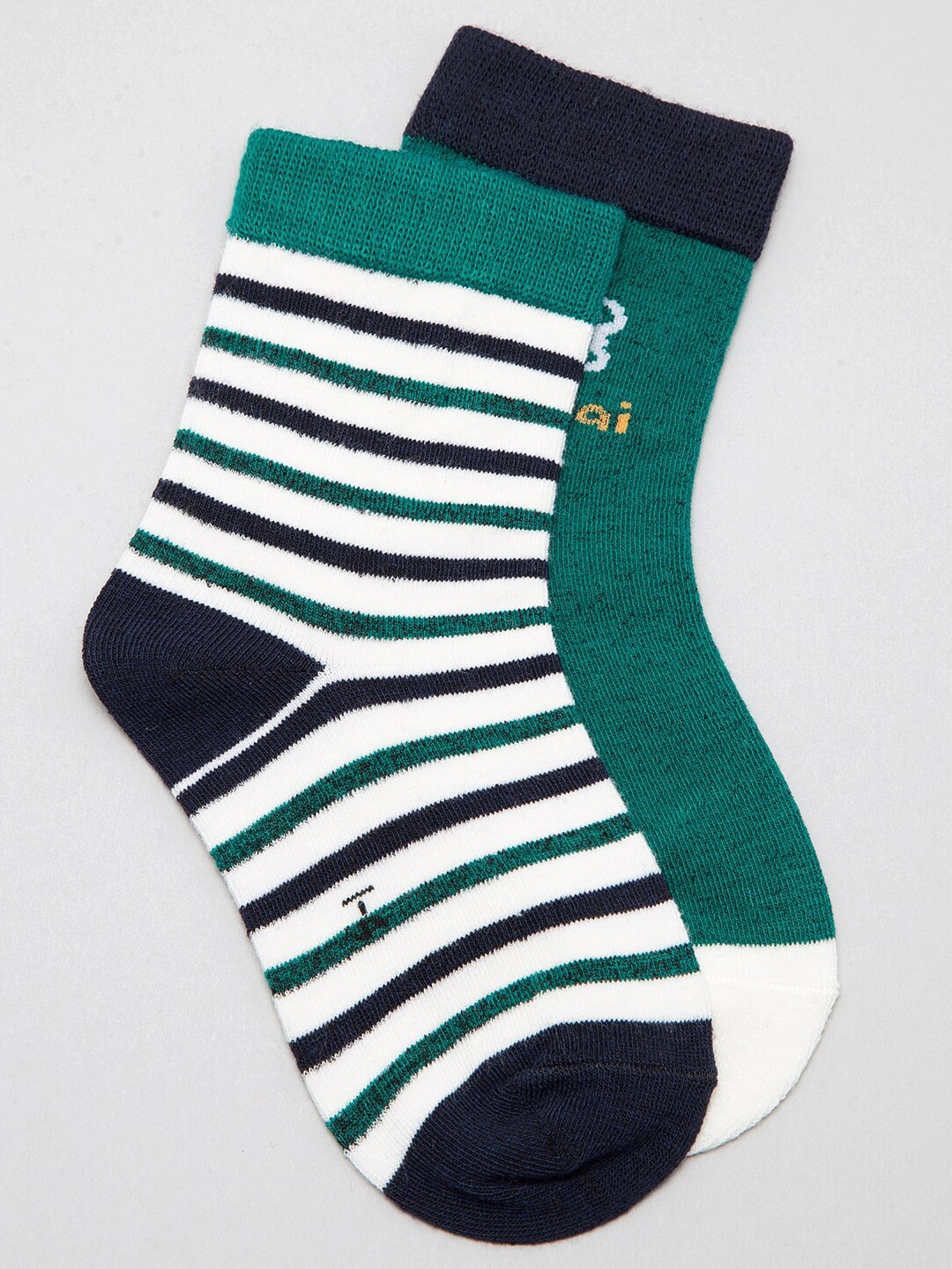 

J Style Kids Pack of 2 Assorted Ankle-Length Socks