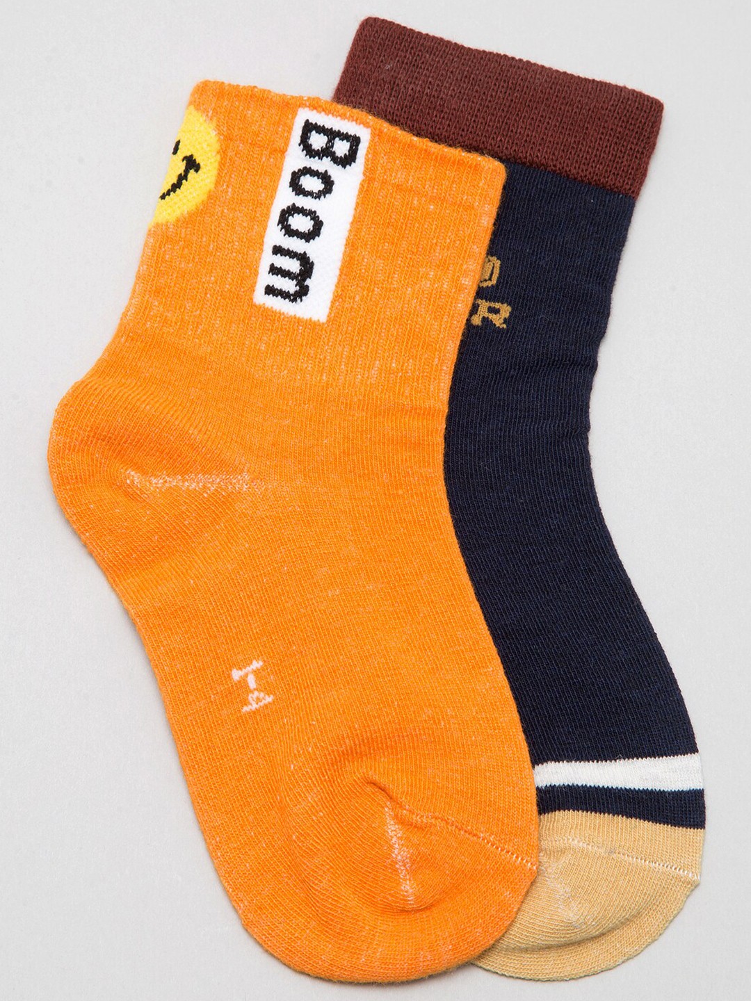 

J Style Kids Pack of 2 Assorted Ankle-Length Socks