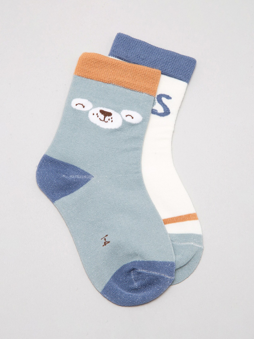 

J Style Kids Pack of 2 Assorted Ankle-Length Socks
