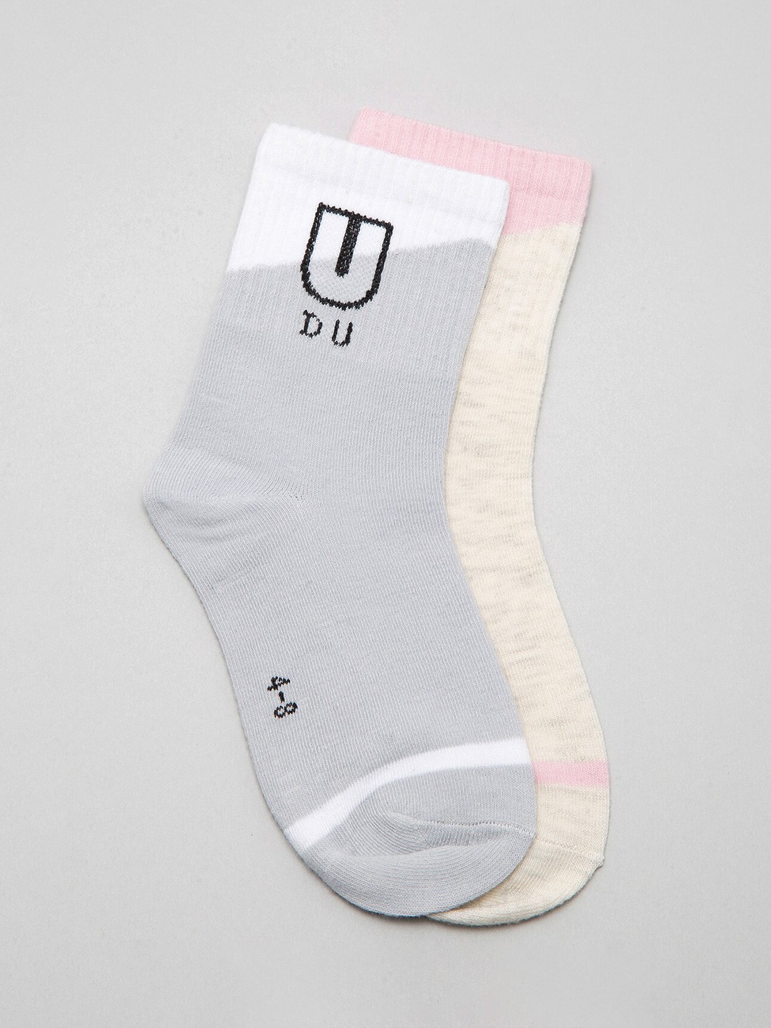 

J Style Kids Pack of 2 Assorted Ankle-Length Socks