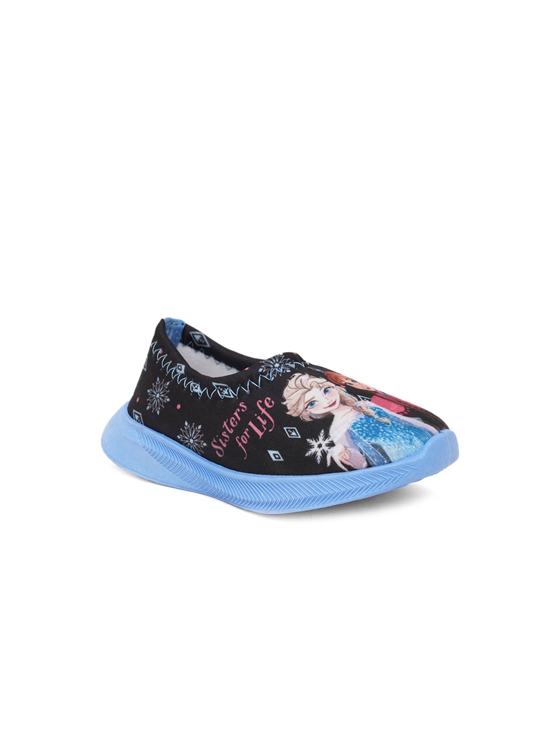 

toothless Girls Frozen Printed Slip-On Sneakers, Black