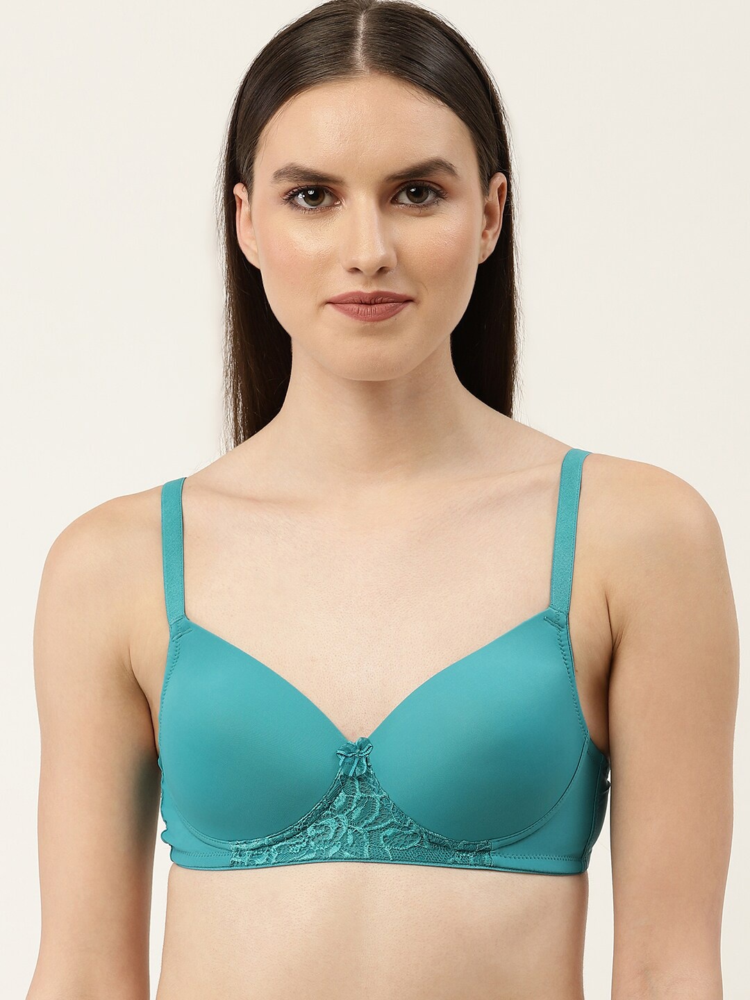 

DressBerry Sea Green Lightly Padded Bra