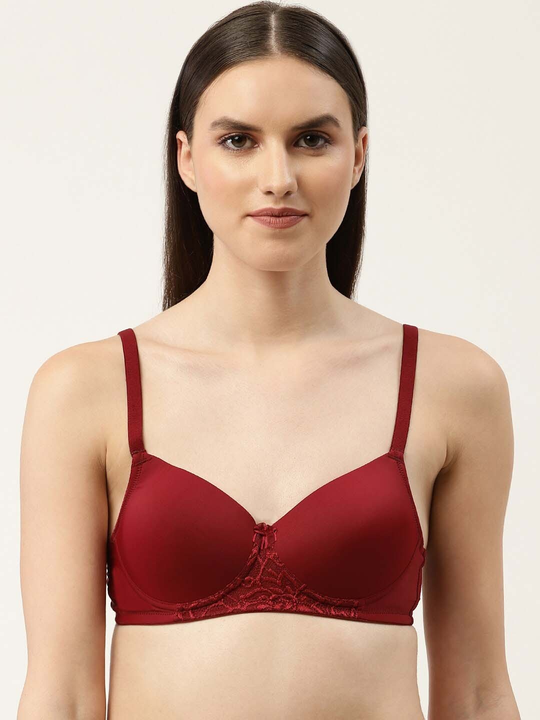 

DressBerry Everyday Bra Lightly Padded, Maroon