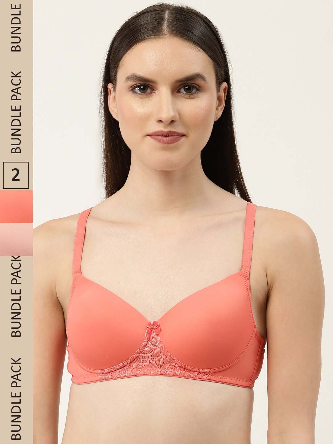 

DressBerry T-Shirt Bra Lightly Padded, Orange