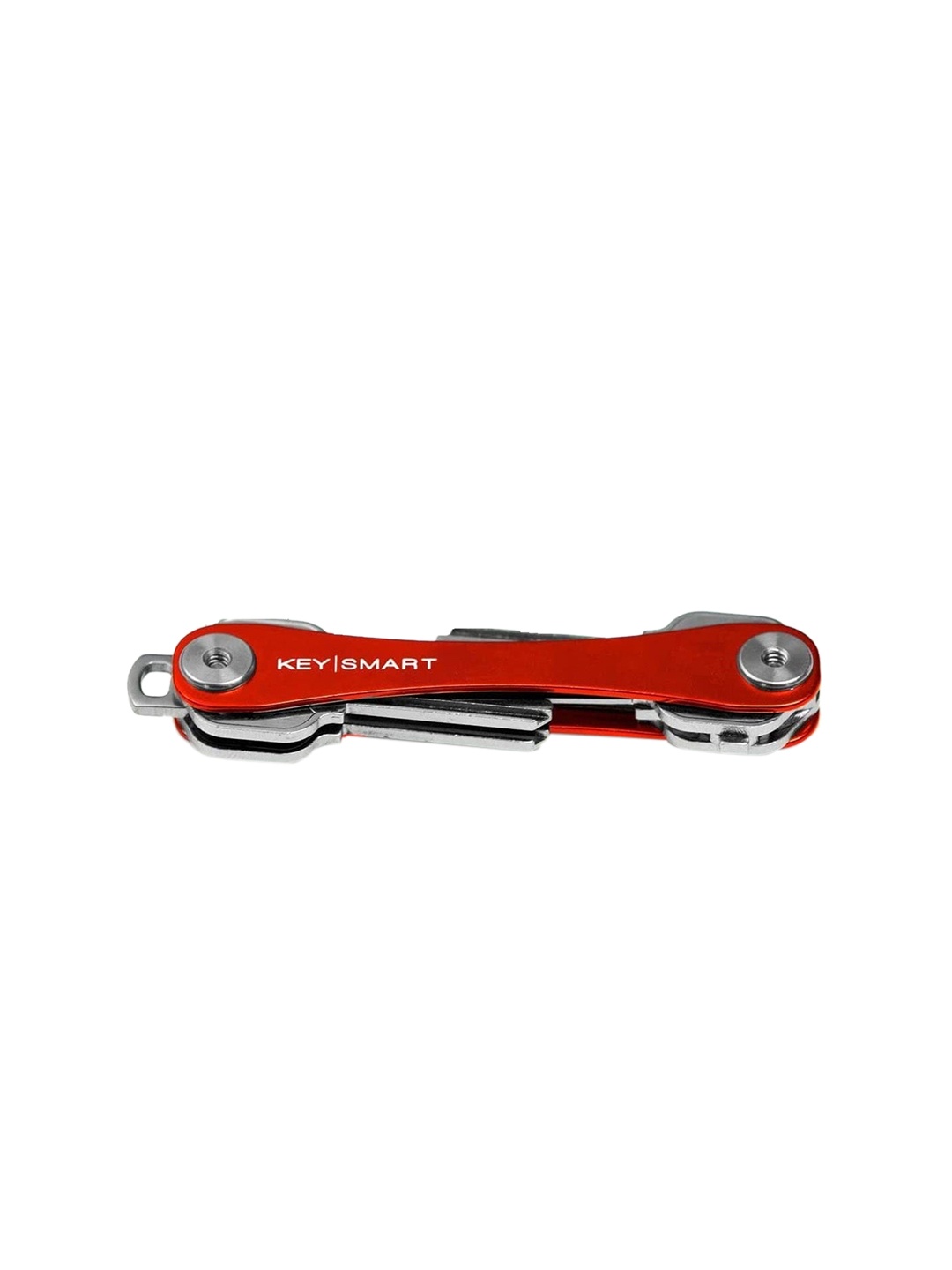 

CONTACTS Compact Smart Key Holder and Keychain, Red