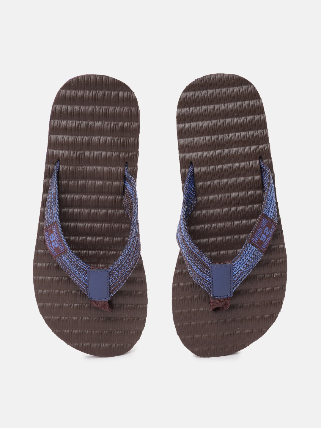 

Woodland Men Thong Flip-Flops, Brown