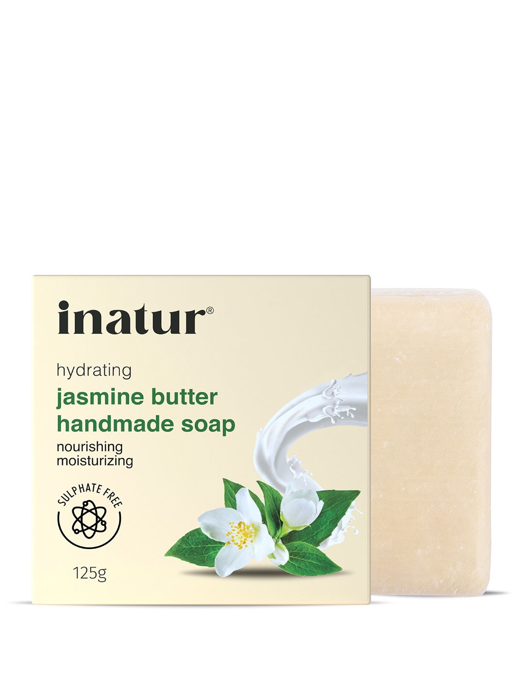 

Inatur Jasmine Butter Soap -125 g, Green