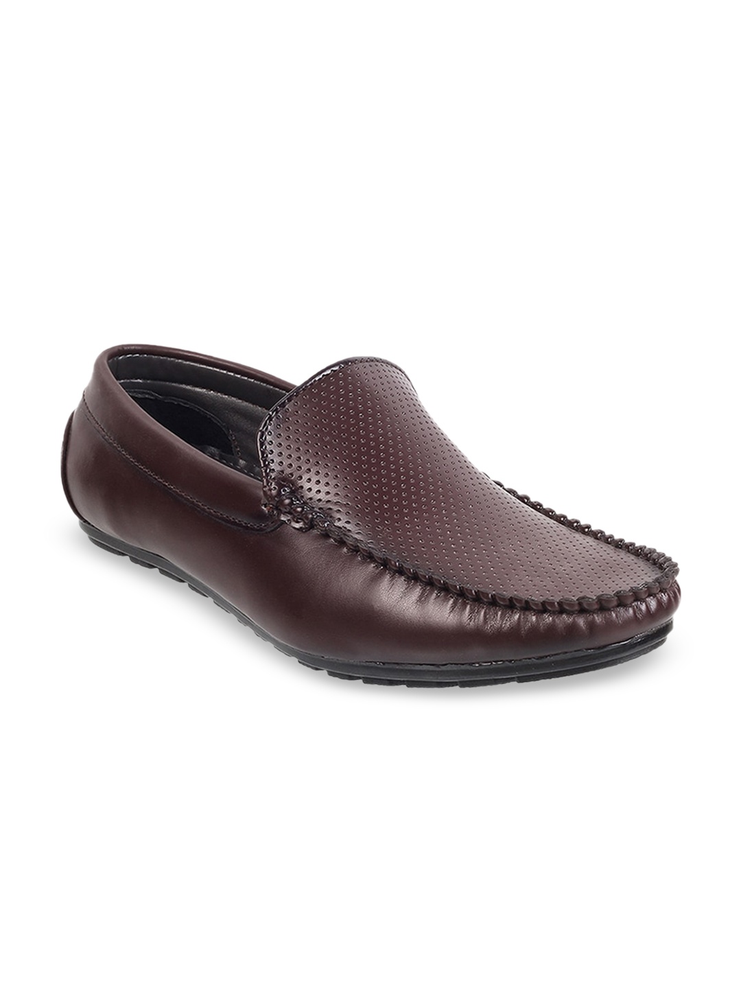 

WALKWAY by Metro Men Square Toe Loafers, Brown