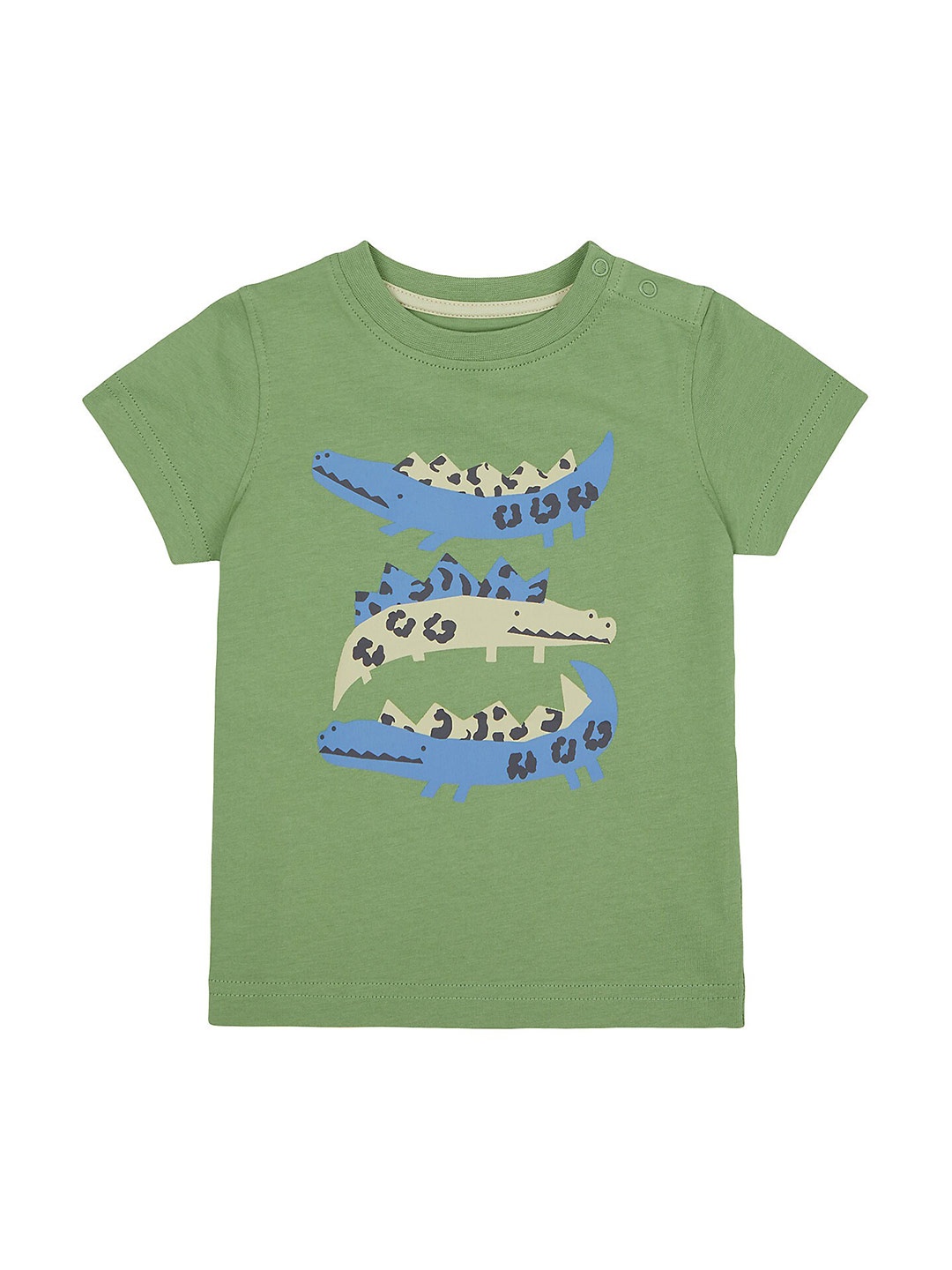 

mothercare Boys Printed T-shirt, Green