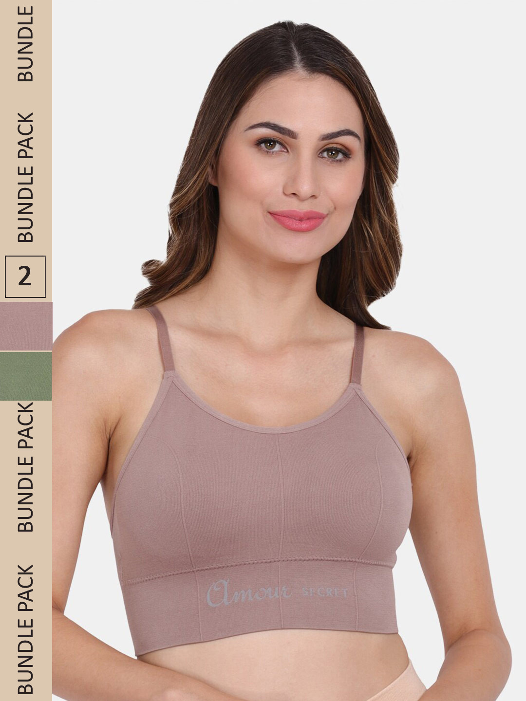 

Amour Secret Removable Padding Bra, Green