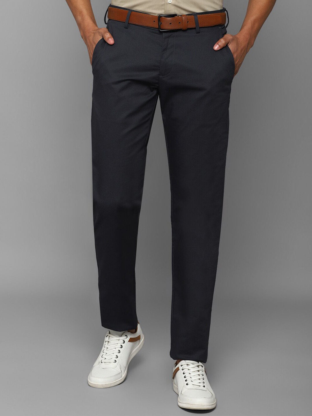 

Allen Solly Sport Men Slim Fit Casual Trouser, Black