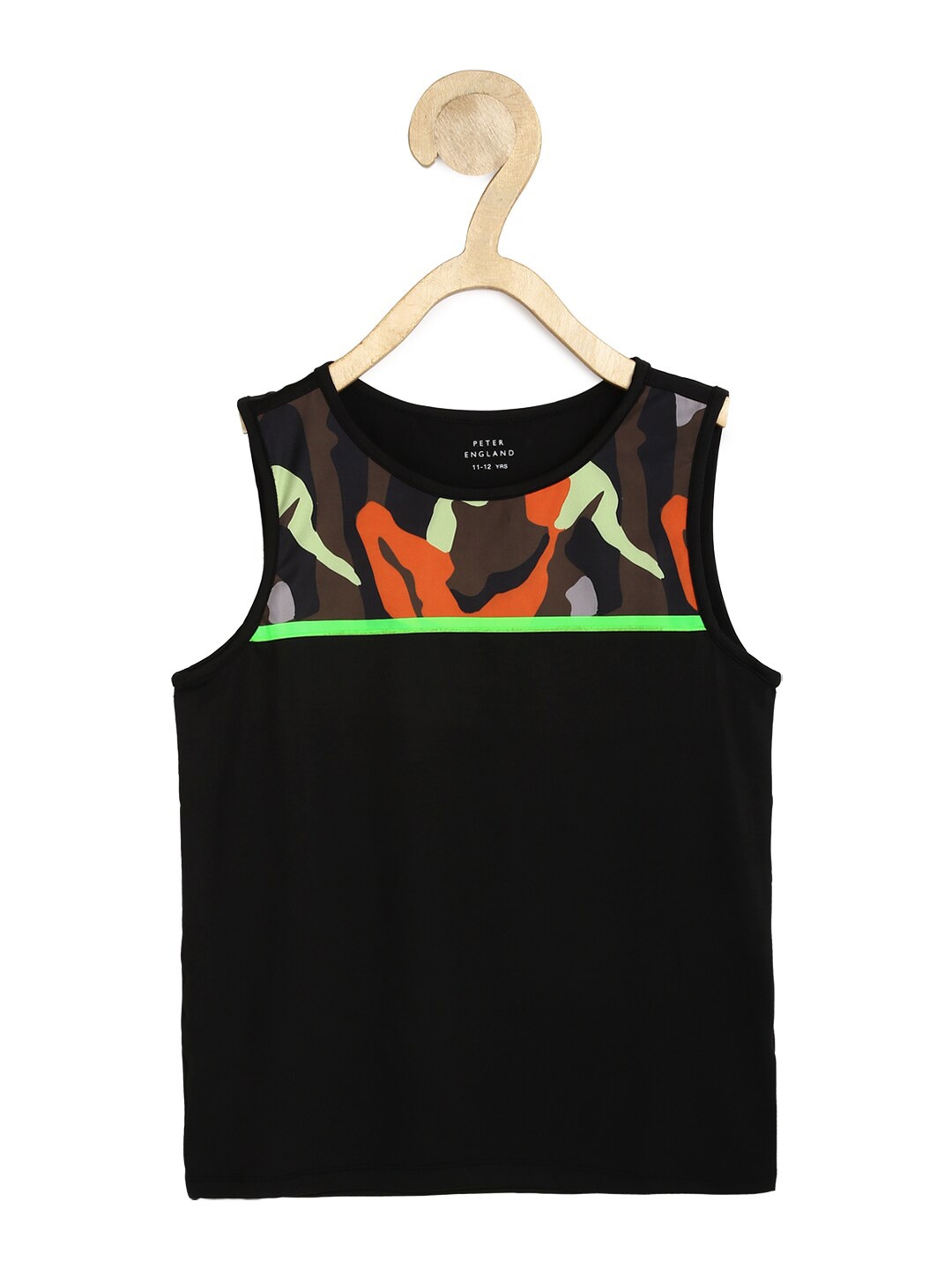 

Peter England Printed Top, Black