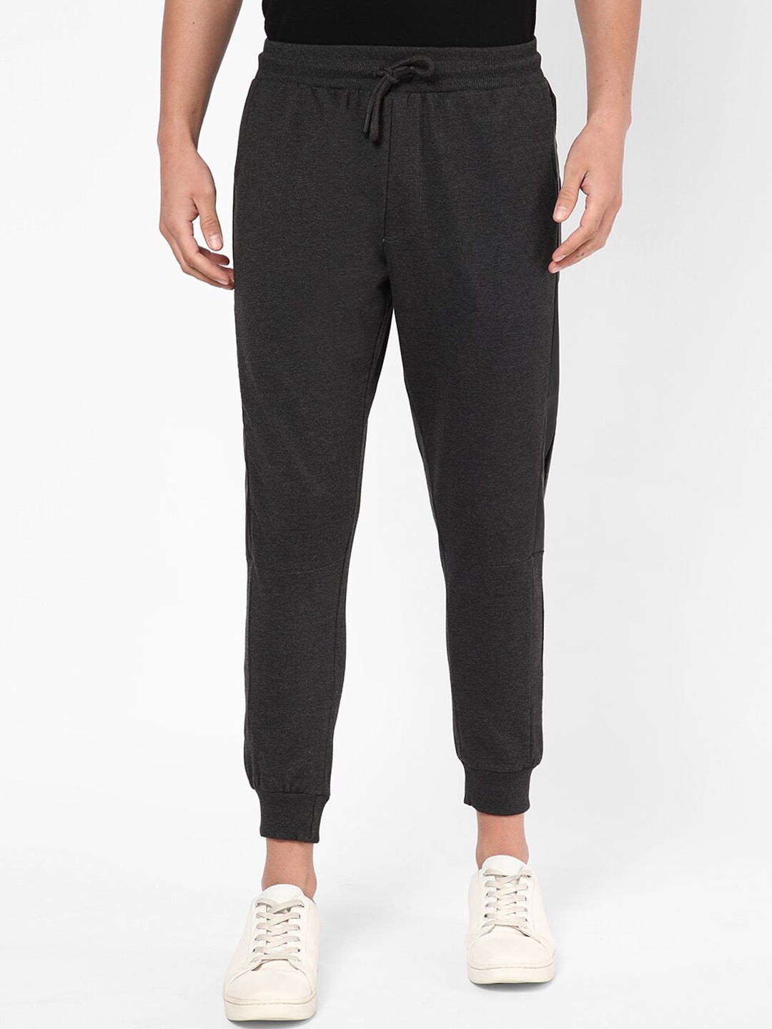 

R&B Men Cotton Joggers, Grey
