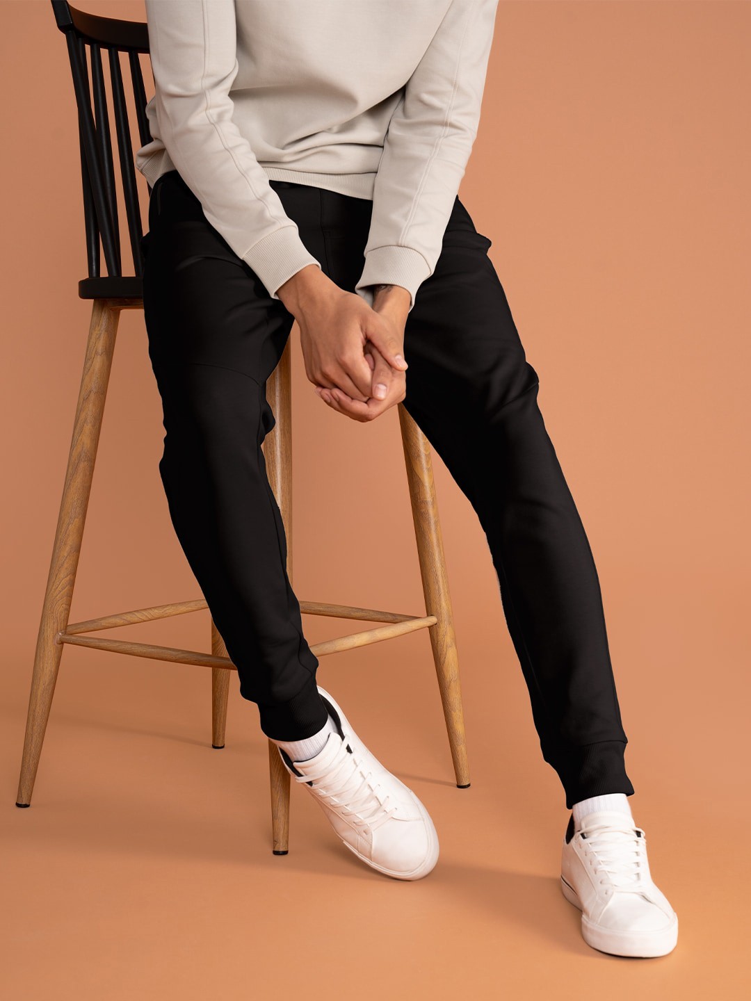 

DAMENSCH Men's Statement All-day Midweight Jogger, Black