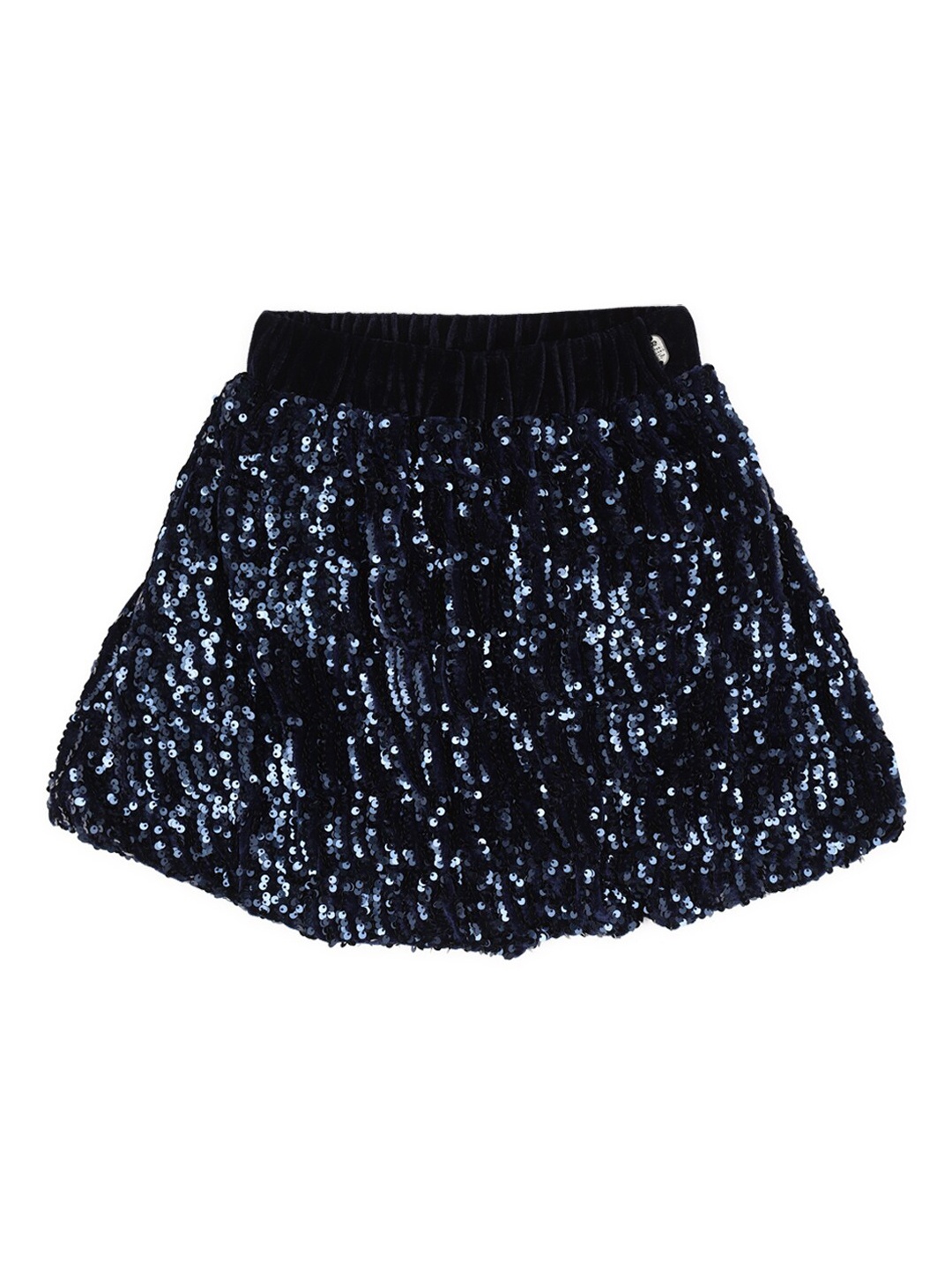 

Peter England Girls Embellished Knee-Length A-Line Skirts, Navy blue