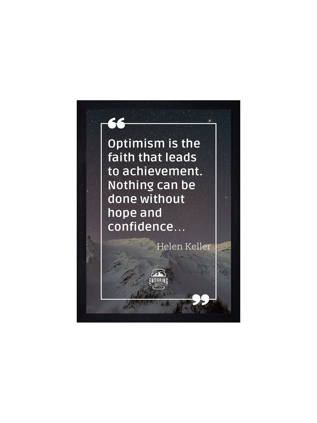 

Gallery99 Blue and Black Motivational Quote Texture Paper Wall Art