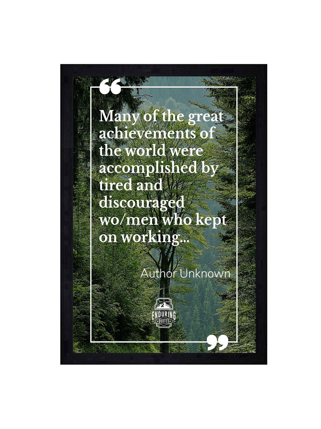 

Gallery99 Green Motivational Quote Texture Paper Wall Art