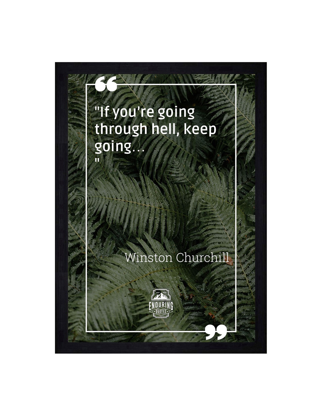 

Gallery99 Green Motivational Quote Texture Paper Wall Art
