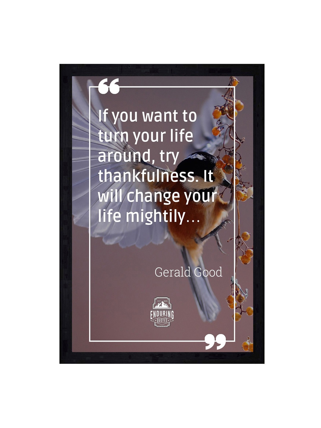 

Gallery99 Mauve and Blue Motivational Quote Texture Paper Wall Art