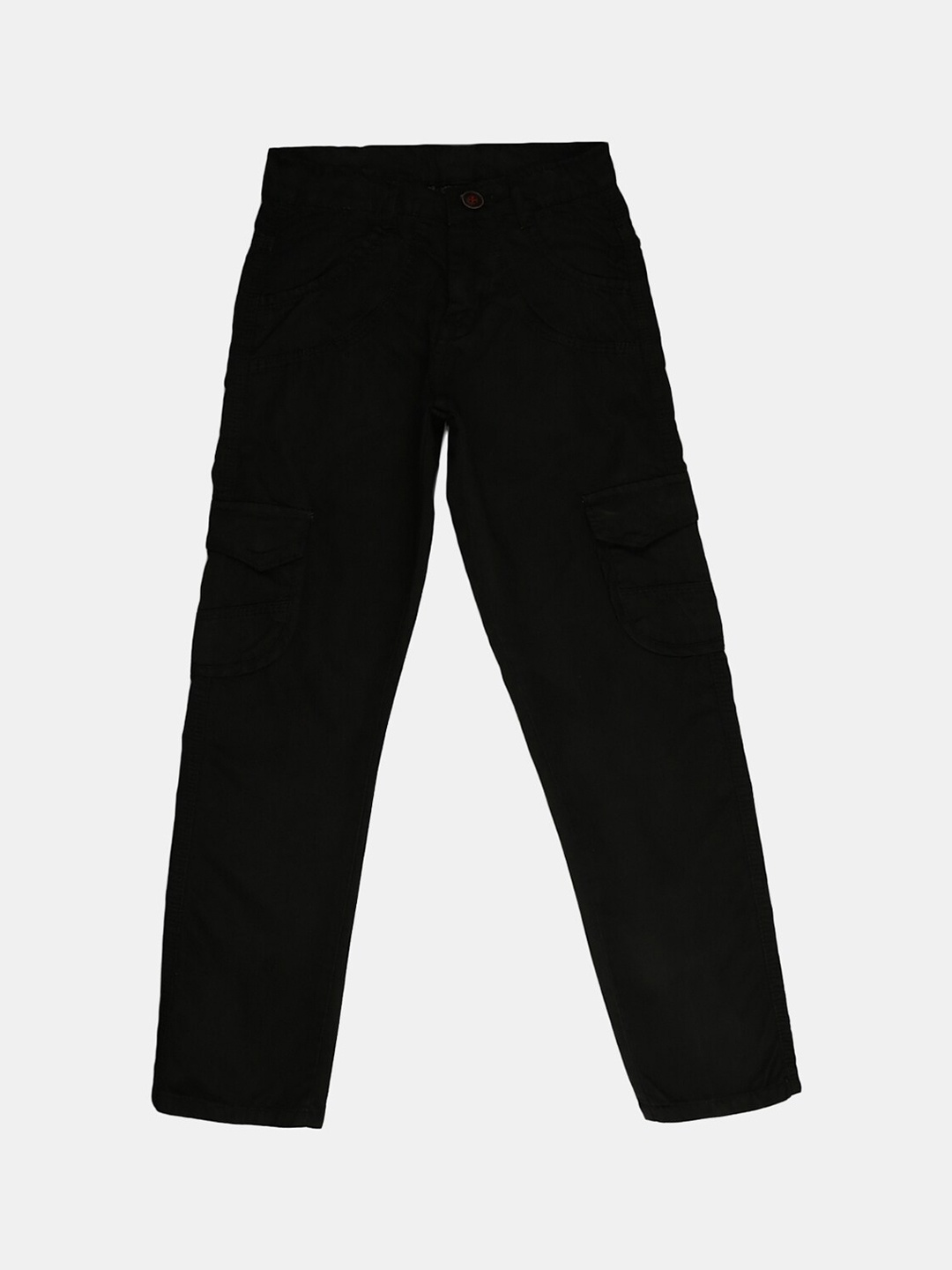 

V-Mart Boys Classic Solid Regular Trouser, Olive