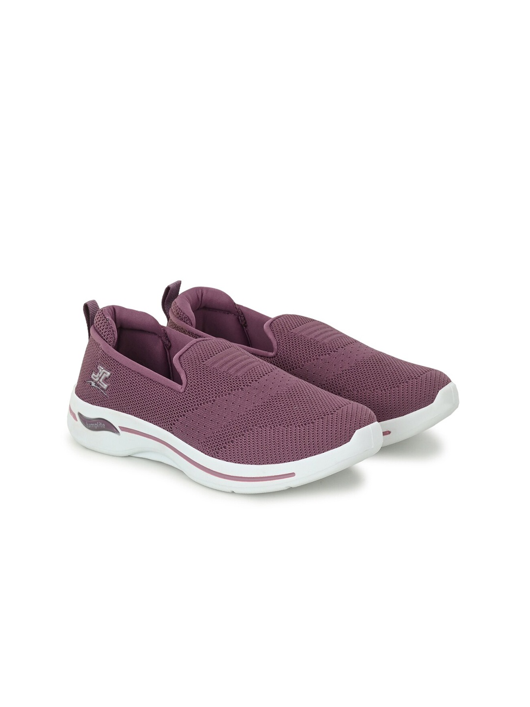 

Layasa Women Mesh Walking Non-Marking Shoes, Purple