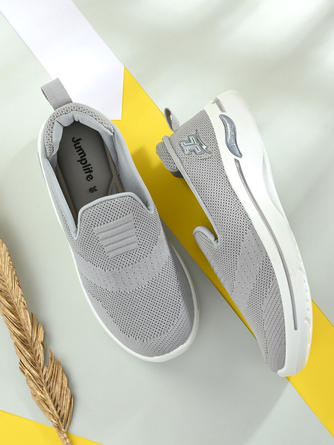 

Layasa Women Mesh Walking Non-Marking Shoes, Grey