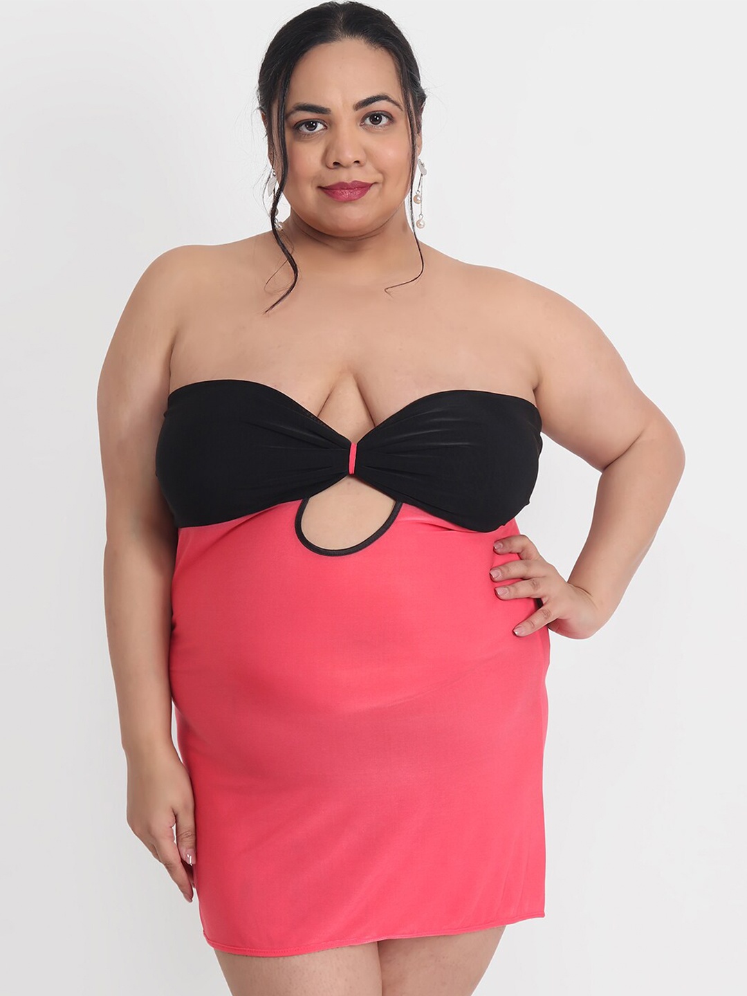 

Klamotten Strapless Baby Doll, Pink