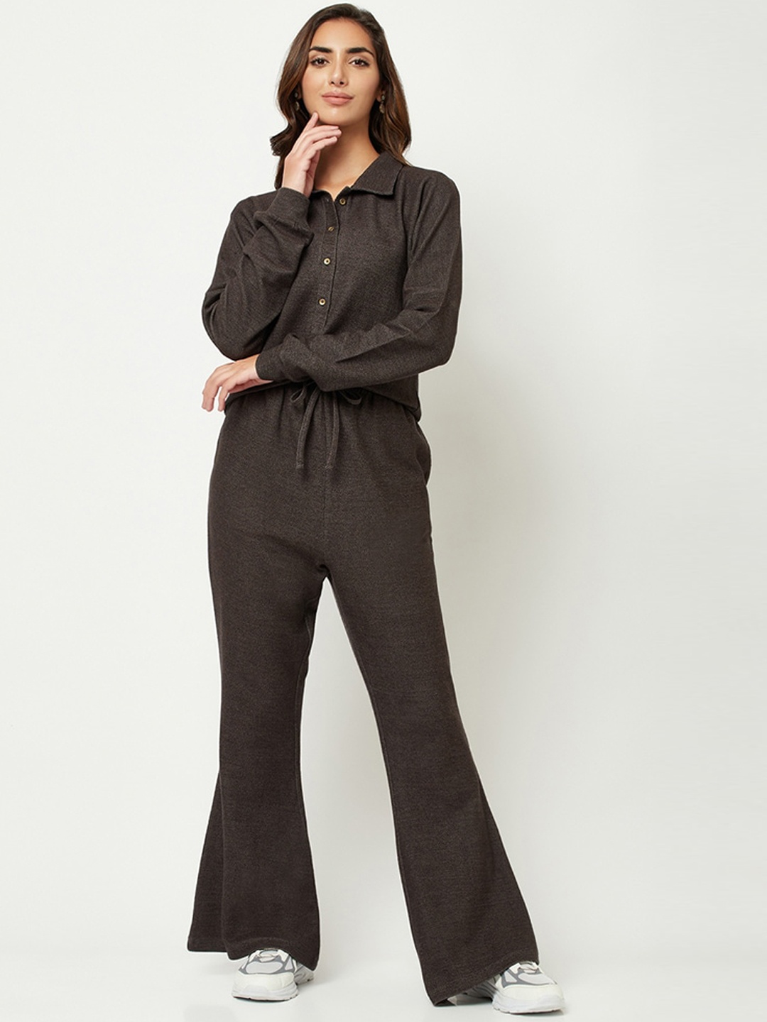 

HOUSE OF S Cotton Blend Co-Ords, Brown
