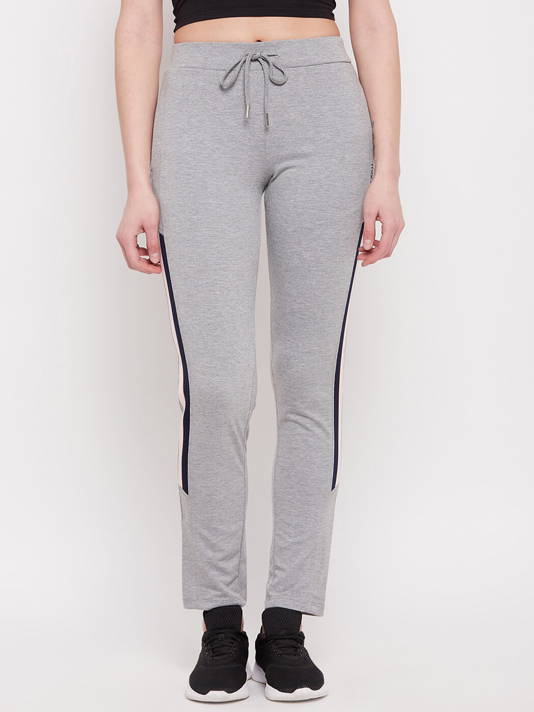 

Madame Women Solid Track Pants, Grey