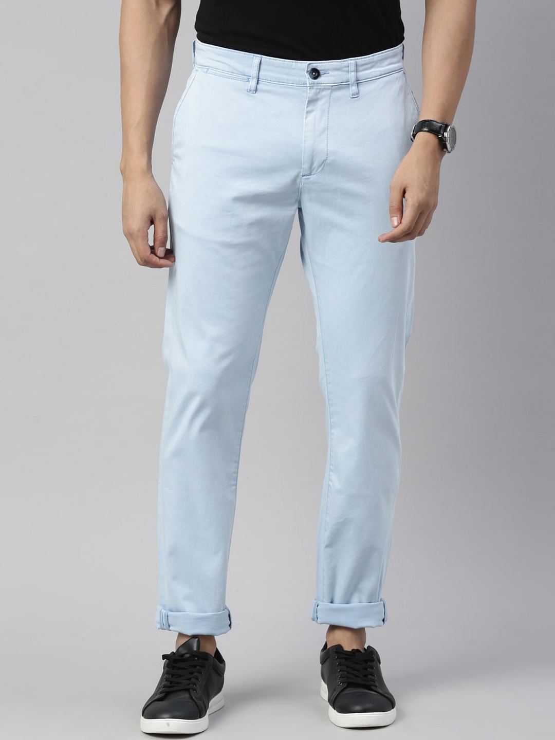 

American Bull Men Trousers, Blue
