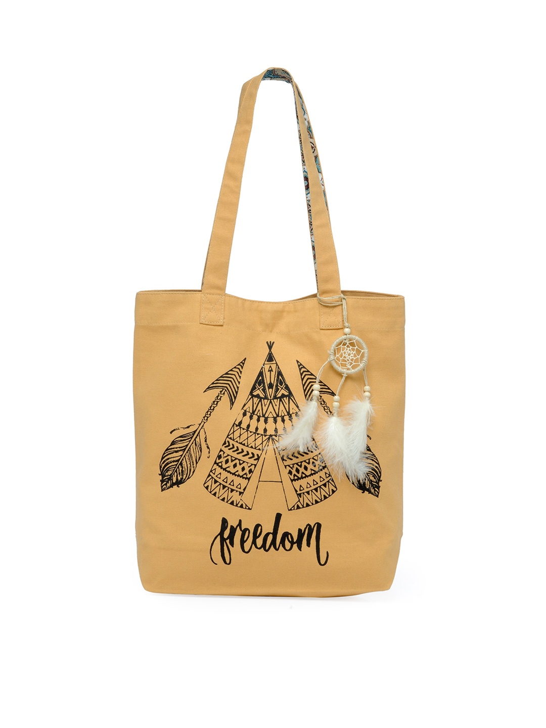 

The House of Tara Printed Shopper Tote Bag, Beige