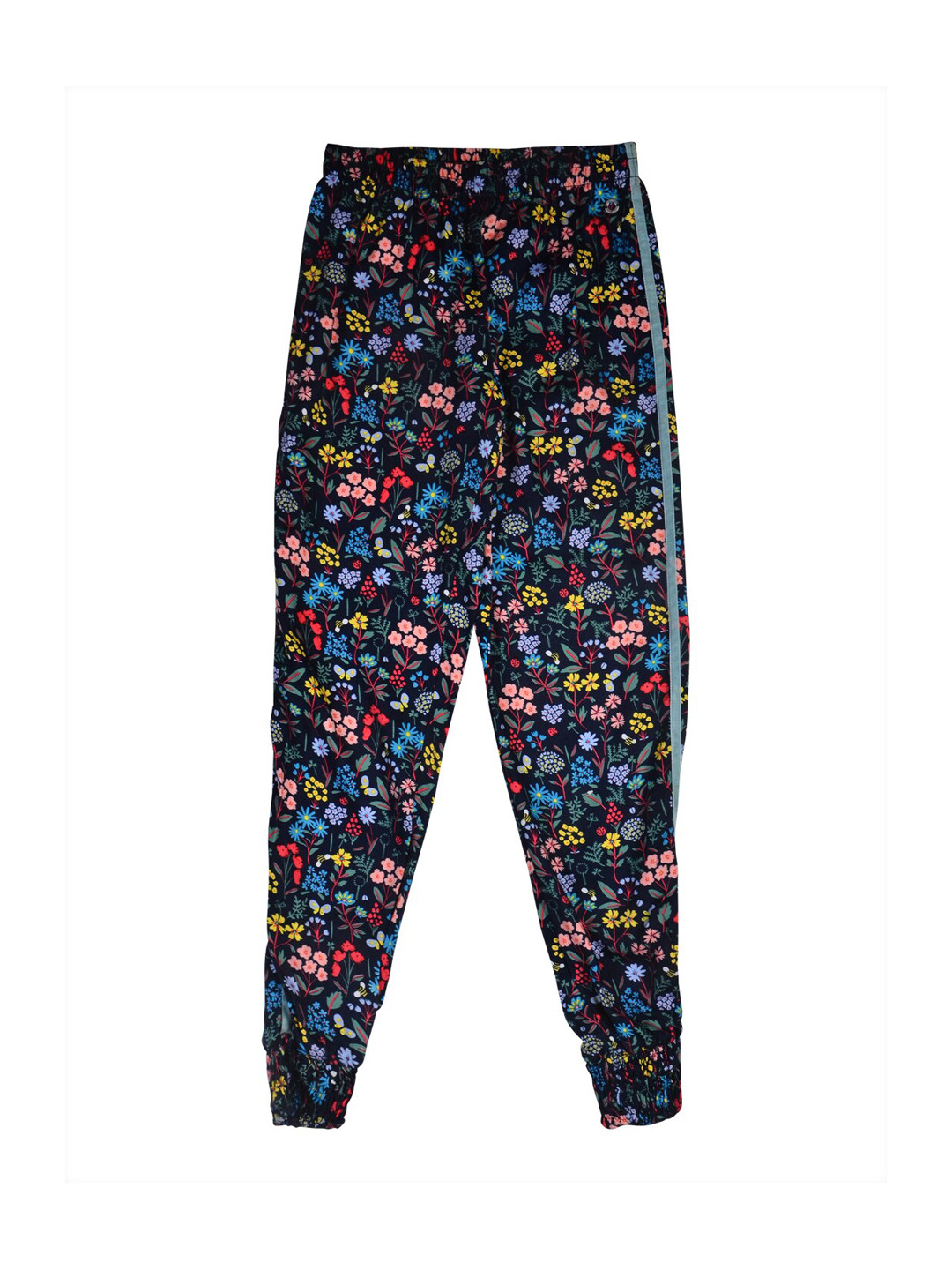 

Gini and Jony Girls Floral Printed Trousers, Blue
