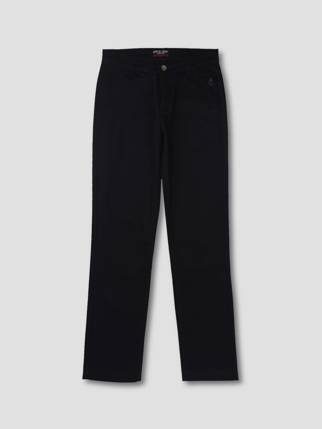 

Gini and Jony Boys Chinos Cotton Trousers, Black