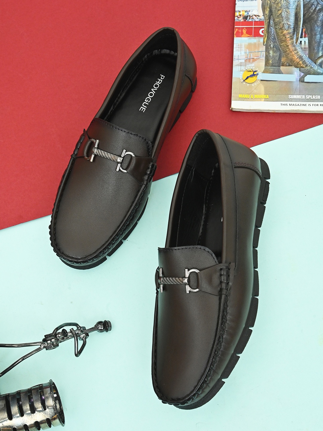 

Provogue Men Casual Loafers, Brown