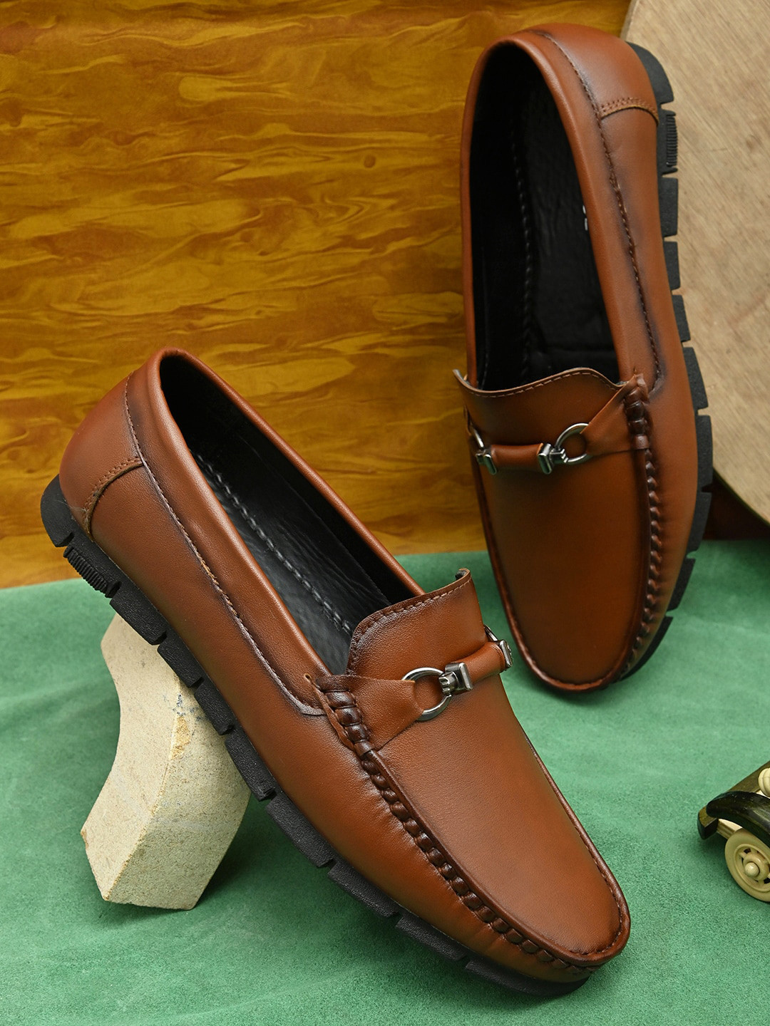

Provogue Men Casual Loafers, Tan