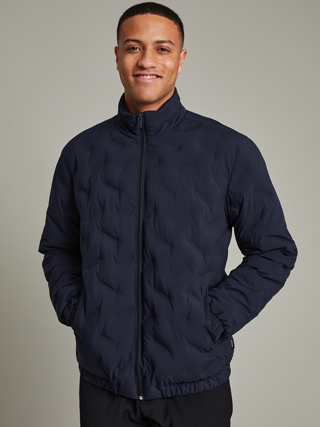 

Matinique Men Lightweight Padded Jacket, Navy blue